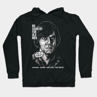 No Country for Old Men, Javier Bardem, Cult Classic Hoodie